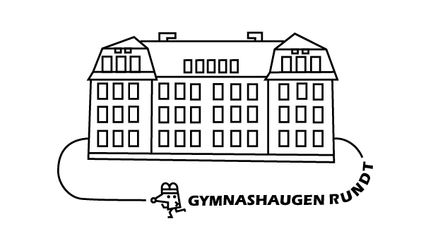 Gymnashaugen rundt sin logo